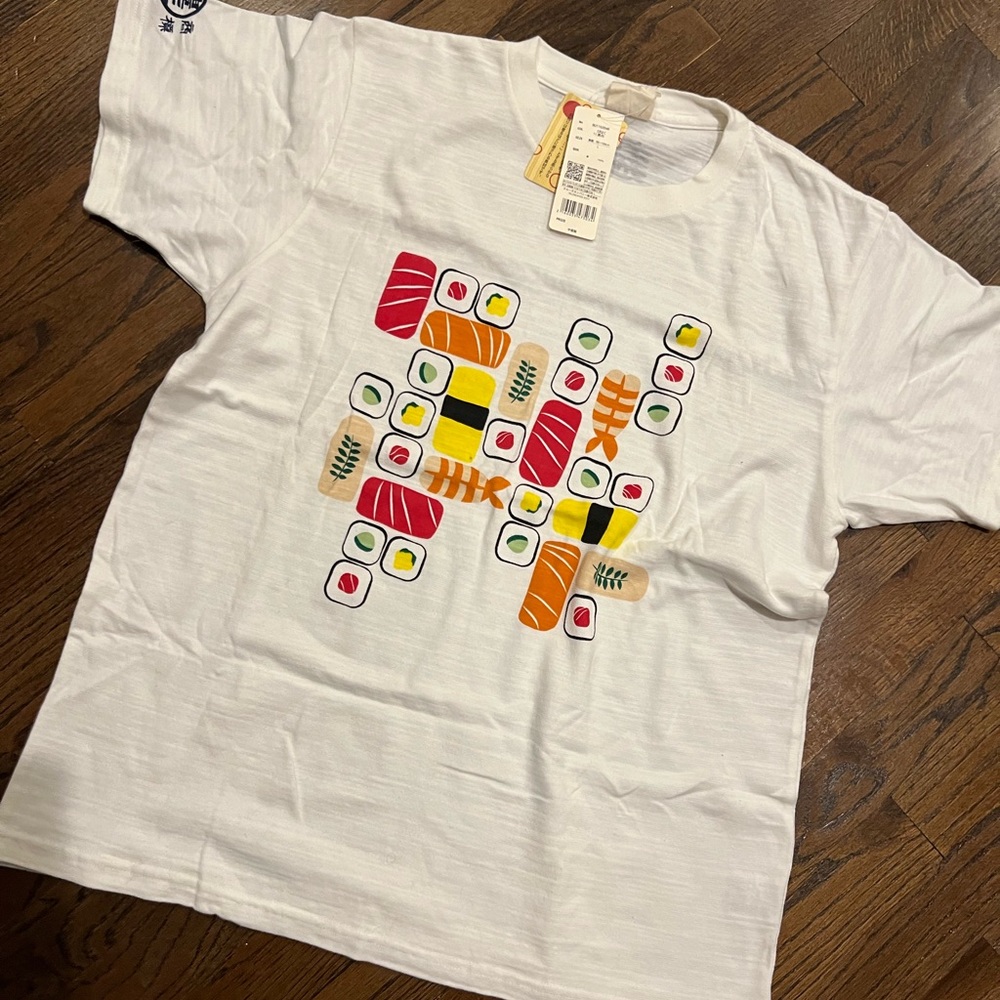 Buden Shouten Men’s Large Sushi T-shirt from Japan